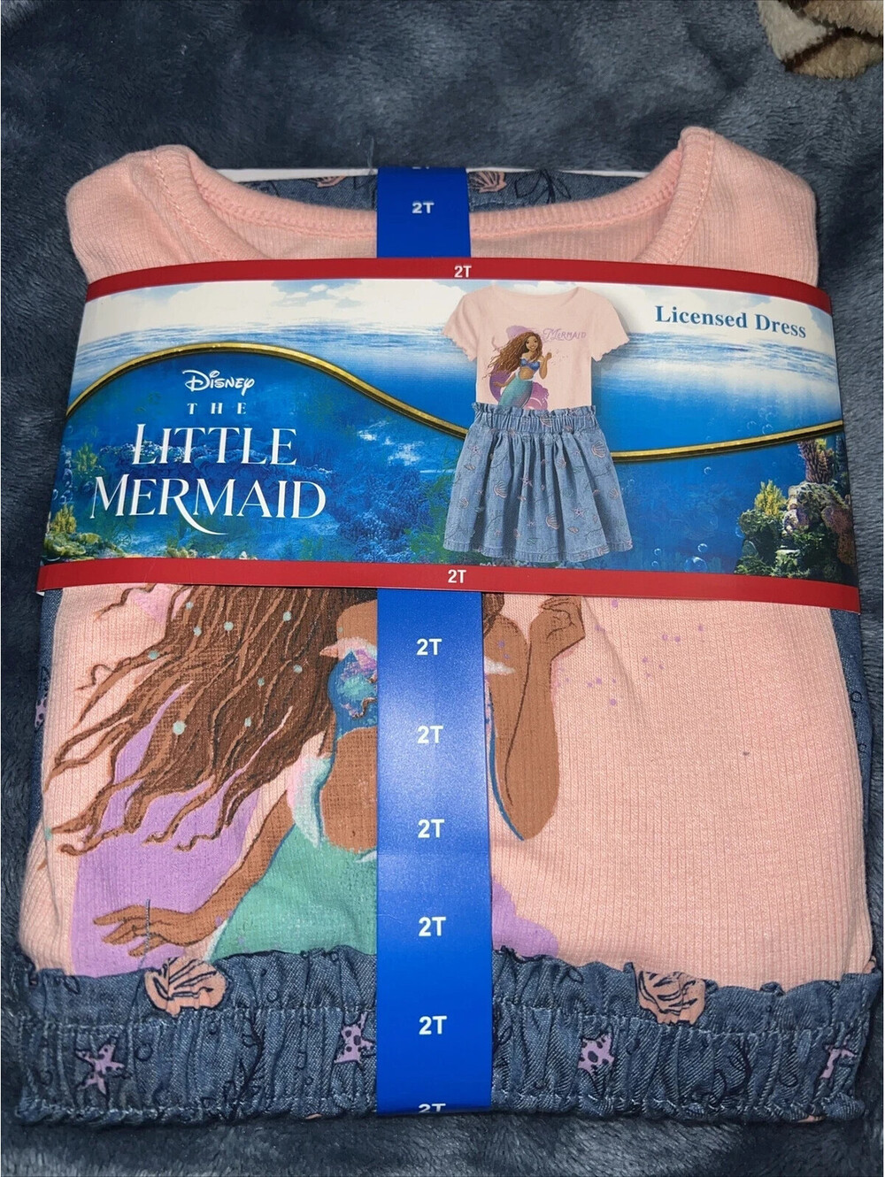 disney the little mermaid ariel dress toddler 3T